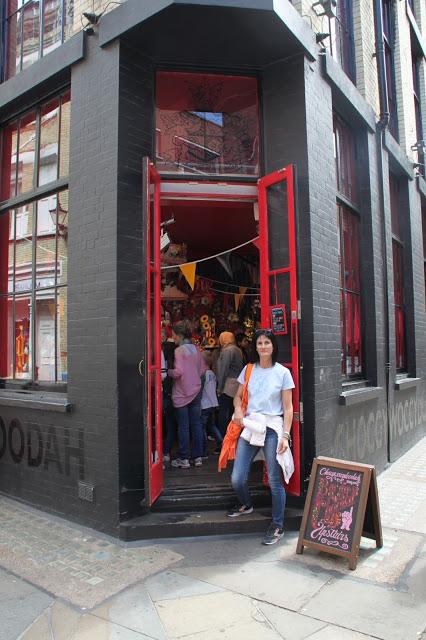 Visita a Choccywoccydoodah en Londres