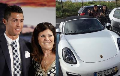 Cristiano Ronaldo regala un Porsche a su madre