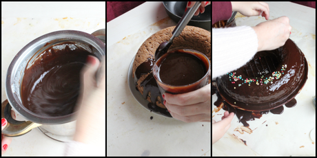 Roscón de Reyes de chocolate y moka - sin masa madre Roscón de Reyes de chocolate y moka - sin masa madre