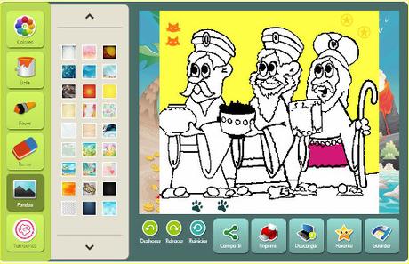 53 Dibujos de los Reyes Magos para colorear On Line
