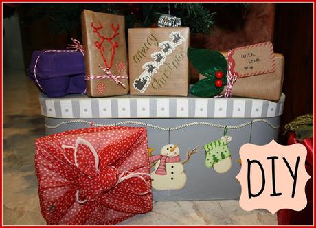 Diy: cuatro formas de empaquetado navideño