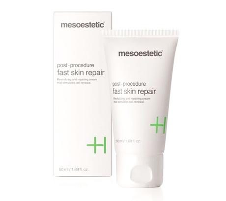 Post-Procedure Fast Skin Repair de Mesoestetic Regenera la Piel de Inmediato