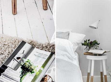 Blanco y nórdico: Un apartamento luminoso y amplio.