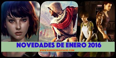 Las novedades para PlayStation 4 de enero en 2016