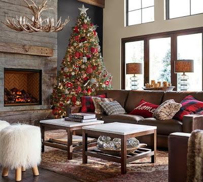 Livings Rusticos de Pottery Barn