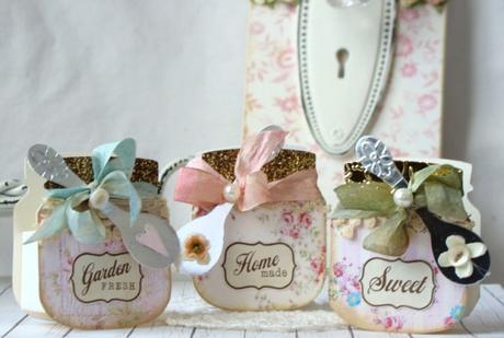 Bolsitas de souvenirs para cumpleaños. - Inspiración Shabby Chic -