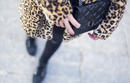 BLACK AND ANIMAL PRINT