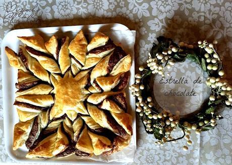 Estrella de hojaldre y chocolate para guiar a los Reyes Magos