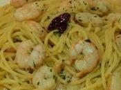 Receta espaguetis gambas ajillo