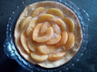 Clafoutis de Melocotones