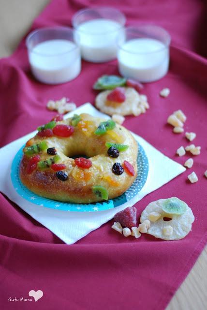 Roscón de Reyes sin lácteos