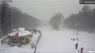 Llegó la nieve