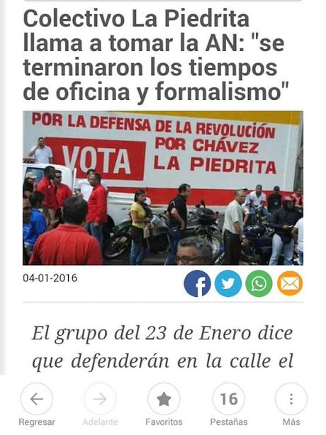 Chavistas amenazan nueva Asamblea Nacional