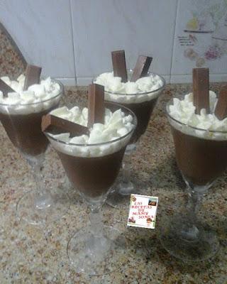 COPA DE CHOCOLATE Y NATA EN THERMOMIX