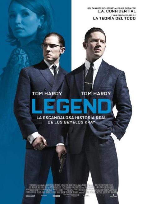 Tráiler y fecha de estreno en Argentina y Chile de Leyenda: La Profesión de la Violencia con Tom Hardy