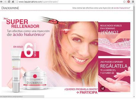 Diadermine Lift+ Super Rellenador con Hialurón Crema y Serum.