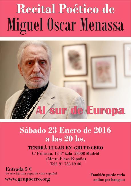 AGENDA ENERO 2016 - ARTE Y CULTURA GRUPO CERO - MADRID