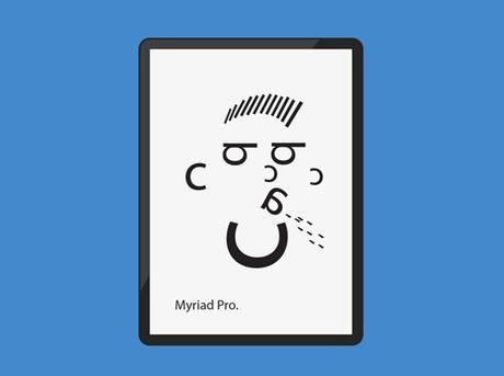 Si las fuentes tipográficas fueran personas, así es como lucirían Si las fuentes tipográficas fueran personas, así es como lucirían