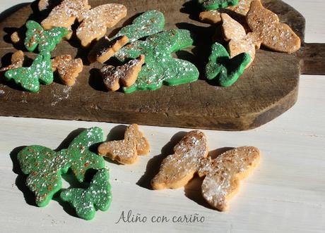 GALLETAS MARIPOSA DE  ARROZ Y CANELA