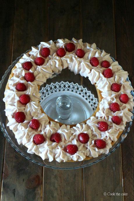 roscón-de-hojaldre, chantilly-de-frambuesa