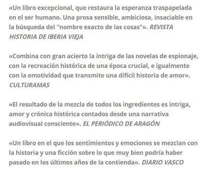 SORTEO ENERO YINCANA HISTORICA: DOS EJEMPLARES DE VOLVER A CANFRANC. ROSARIO RARO