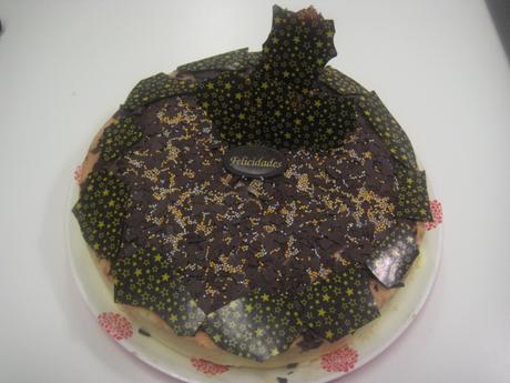 TARTA MOUSSE DE TRES TURRONES