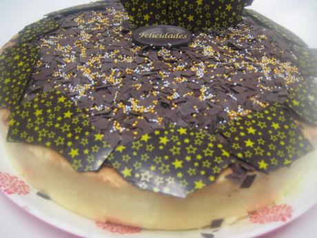 TARTA MOUSSE DE TRES TURRONES