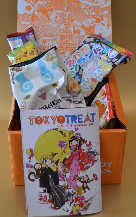 La cajita de chuches japoneses TokyoTreat de Enero 2016 /Unboxing the Japanese Candy Box