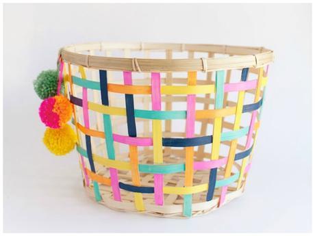 6 cestones handmade para organizar tu casa