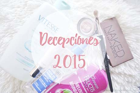 Decepciones 2015 | maquillaje y belleza