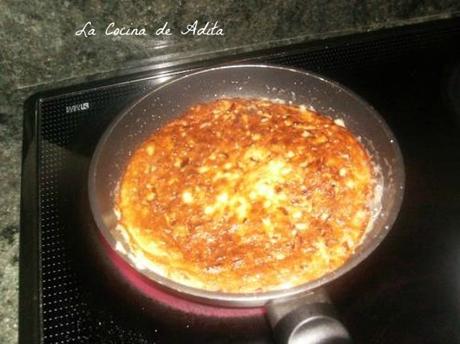 Tortilla de coliflor