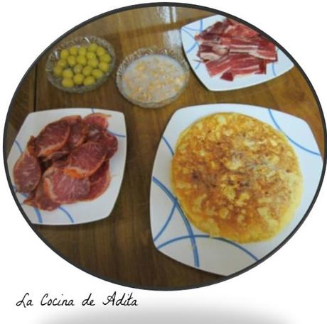 Tortilla de coliflor