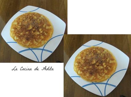 Tortilla de coliflor