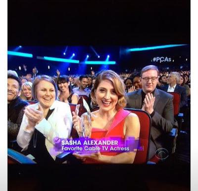 Sasha Alexander ganadora  PCA 2016 award!