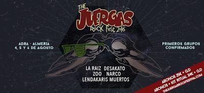 The Juerga's Rock Festival 2016: La Raíz, Desakato, Zoo, Narco, Lendakaris Muertos...