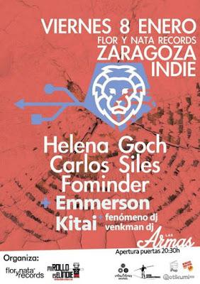 [Noticia] Zaragoza Indie, mañana en la sala Las Armas