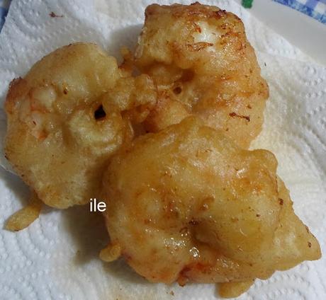 Langostinos o gambas fritos - GF