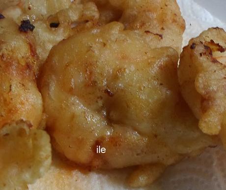 Langostinos o gambas fritos - GF
