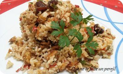 Arroz Agridulce con Frutos Secos