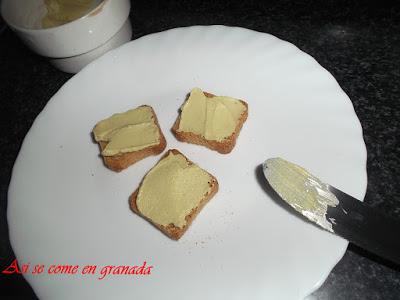 Crema de aguacate y queso Crema de aguacate y queso