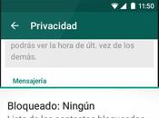 Zona Cómo bloquear contactos WhatsApp