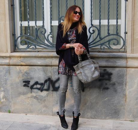 mINI dRESS & jEANS & pONCHO  #nOUNIFORMES