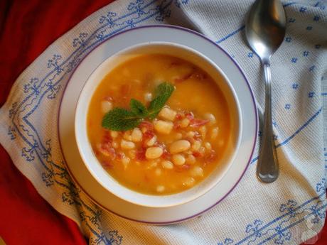 Guiso de judías con verduras