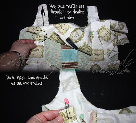 Patrón y tutorial Bolso Escarlata / Parte 2