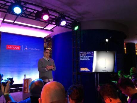 El primer móvil Project Tango será Lenovo y llegará en verano por menos de 500 dólares El primer móvil Project Tango será Lenovo y llegará en verano por menos de 500 dólares