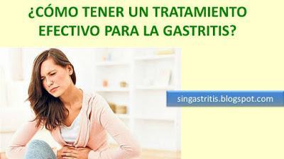 Tratamiento Efectivo para la Gastritis