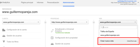 filtros google analytics