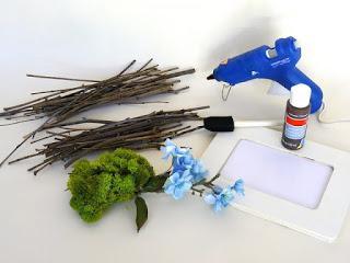 Como hacer un porta retrato rustico - DIY - Como hacer un porta retrato rustico - DIY -