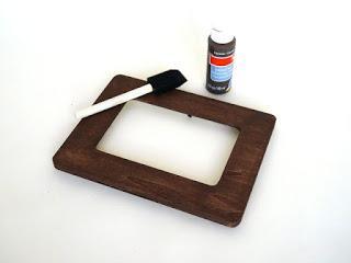 Como hacer un porta retrato rustico - DIY - Como hacer un porta retrato rustico - DIY -