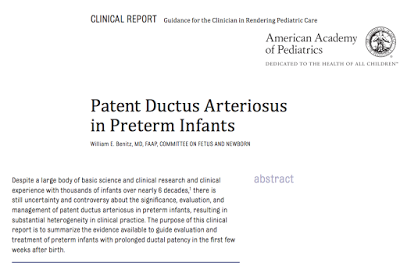 Ductus Arterioso Persistente en los Prematuros